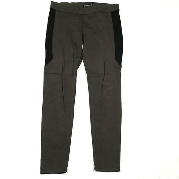 🍄 3 for $35 🍄 Bycorpus Leggings Women's Size 29 Black And Grey Pull On - Picture 1 of 8